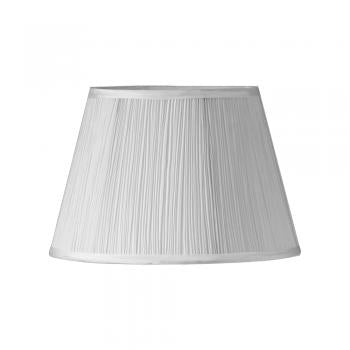 10" Mushroom Pleated Shade With Reversible Gimble for Lamps and Ceiling Fittings (Oaks S401/10)
