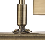 Deco - Abacus Switched Picture Wall Lamp - Luminosity Designs Ltd