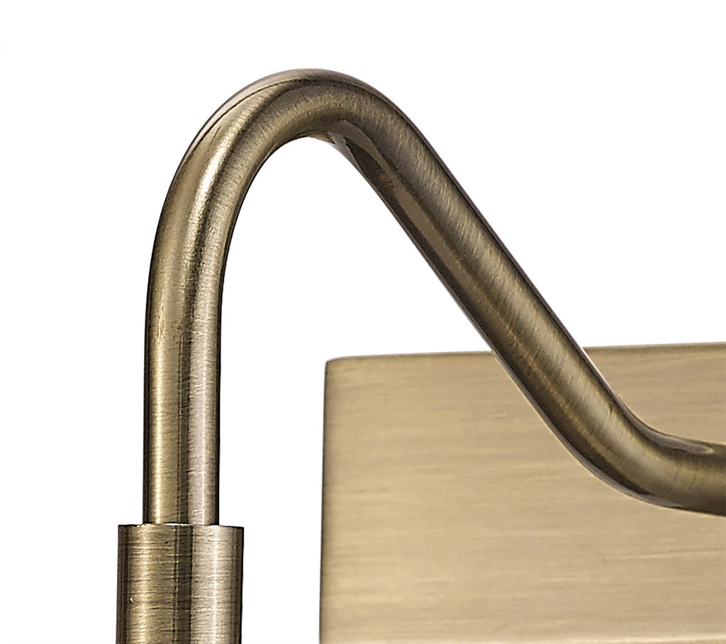 Deco - Abacus Switched Picture Wall Lamp - Luminosity Designs Ltd