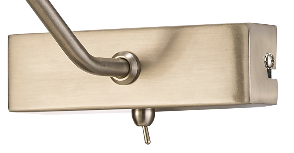 Deco - Abacus Switched Picture Wall Lamp - Luminosity Designs Ltd