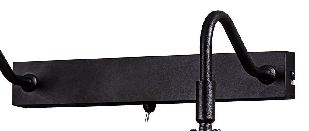 Deco - Abacus Switched Picture Wall Lamp - Luminosity Designs Ltd