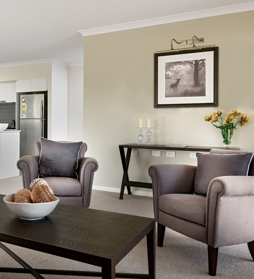 Deco - Abacus Switched Picture Wall Lamp - Luminosity Designs Ltd