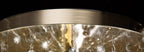 Deco - Acton Round Flush Crystal Ceiling Light - Luminosity Designs Ltd