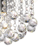Deco - Acton Round Flush Crystal Ceiling Light - Luminosity Designs Ltd