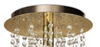 Deco - Acton Round Flush Crystal Ceiling Light - Luminosity Designs Ltd