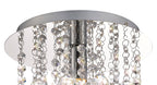 Deco - Acton Round Flush Crystal Ceiling Light - Luminosity Designs Ltd