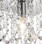 Deco - Acton Square Flush Crystal Ceiling Light - Luminosity Designs Ltd