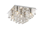 Deco - Acton Square Flush Crystal Ceiling Light - Luminosity Designs Ltd