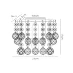 Deco - Acton Wall Light - Luminosity Designs Ltd