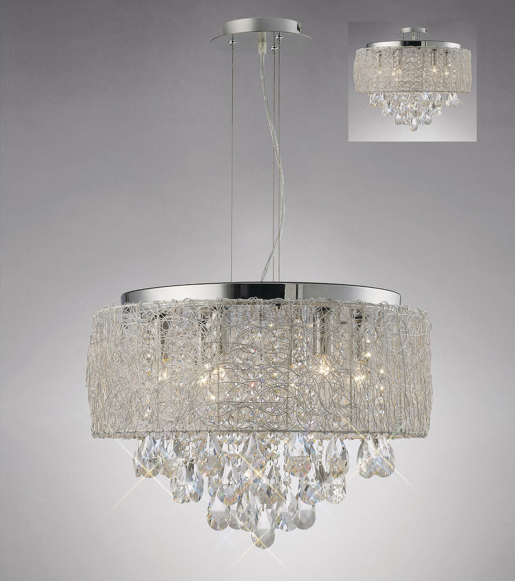 Diyas - Adeline Large Pendant - Luminosity Designs Ltd