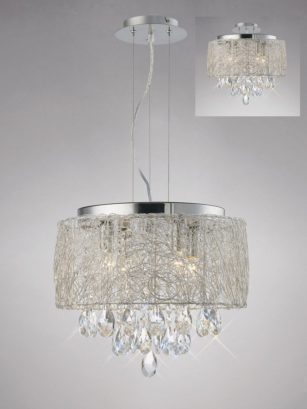 Diyas - Adeline Pendant - Small - Luminosity Designs Ltd