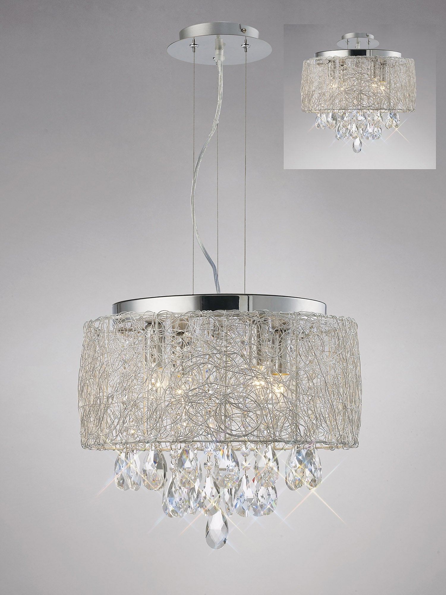 Diyas - Adeline Pendant - Small - Luminosity Designs Ltd