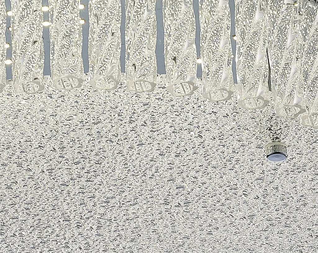 Diyas - Aiden Large Round Flush Ceiling Light - Luminosity Designs Ltd