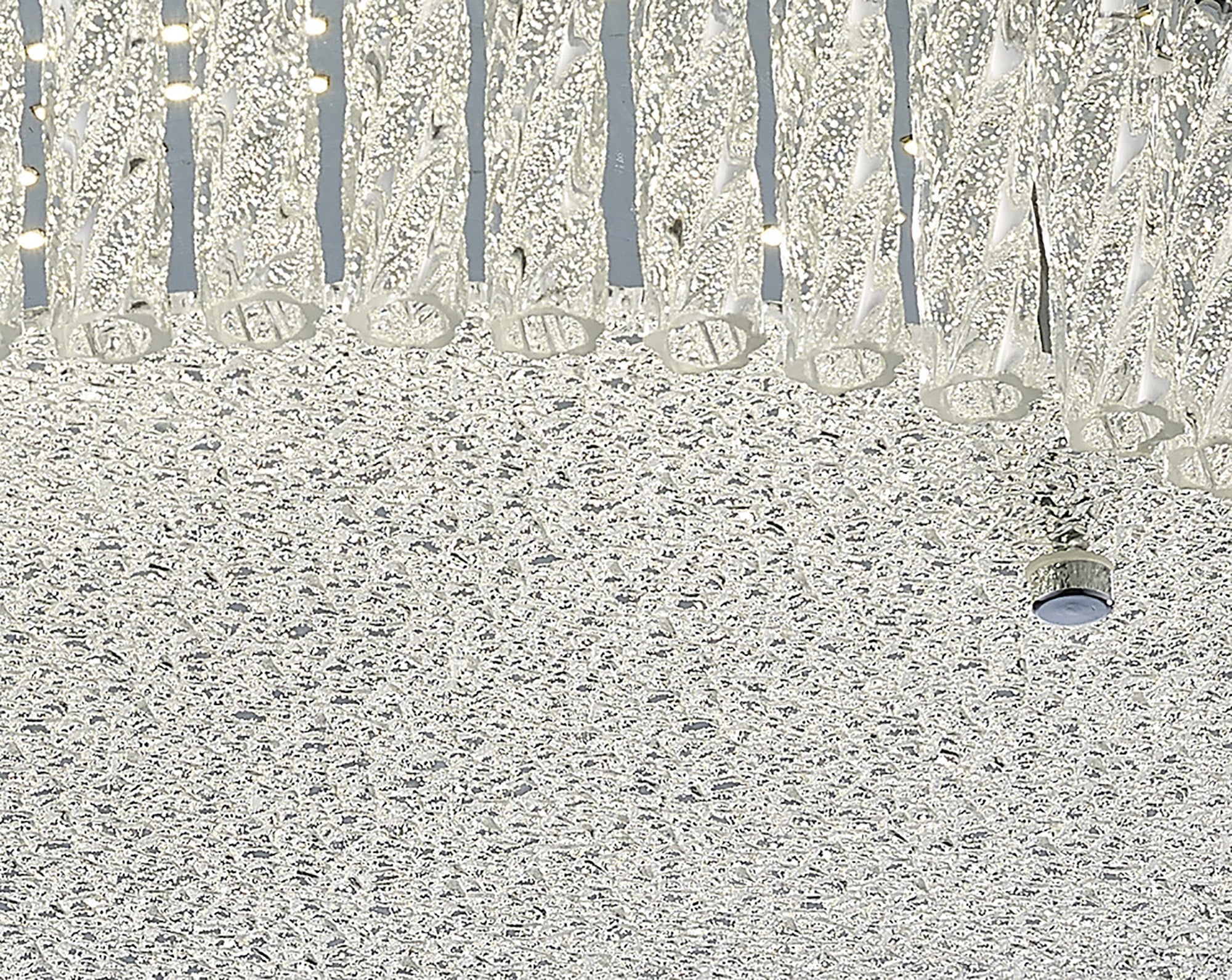 Diyas - Aiden Large Round Flush Ceiling Light - Luminosity Designs Ltd