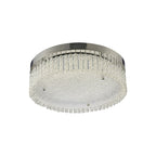 Diyas - Aiden Large Round Flush Ceiling Light - Luminosity Designs Ltd