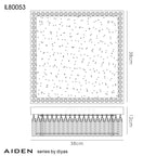 Diyas - Aiden Large Square Ceiling - Luminosity Designs Ltd