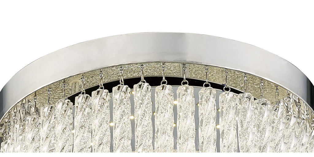 Diyas - Aiden Small Round Ceiling Light - Luminosity Designs Ltd