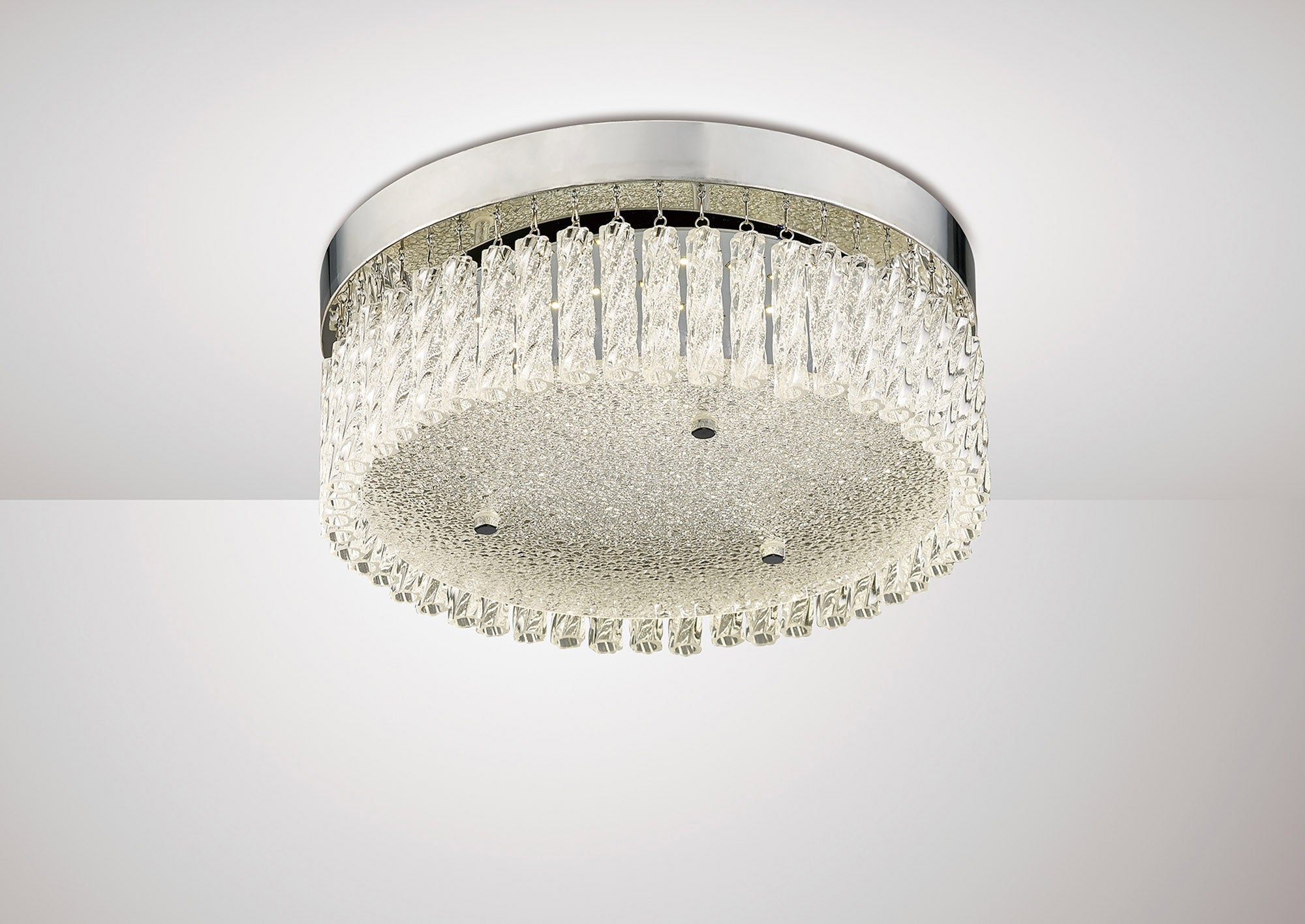 Diyas - Aiden Small Round Ceiling Light - Luminosity Designs Ltd