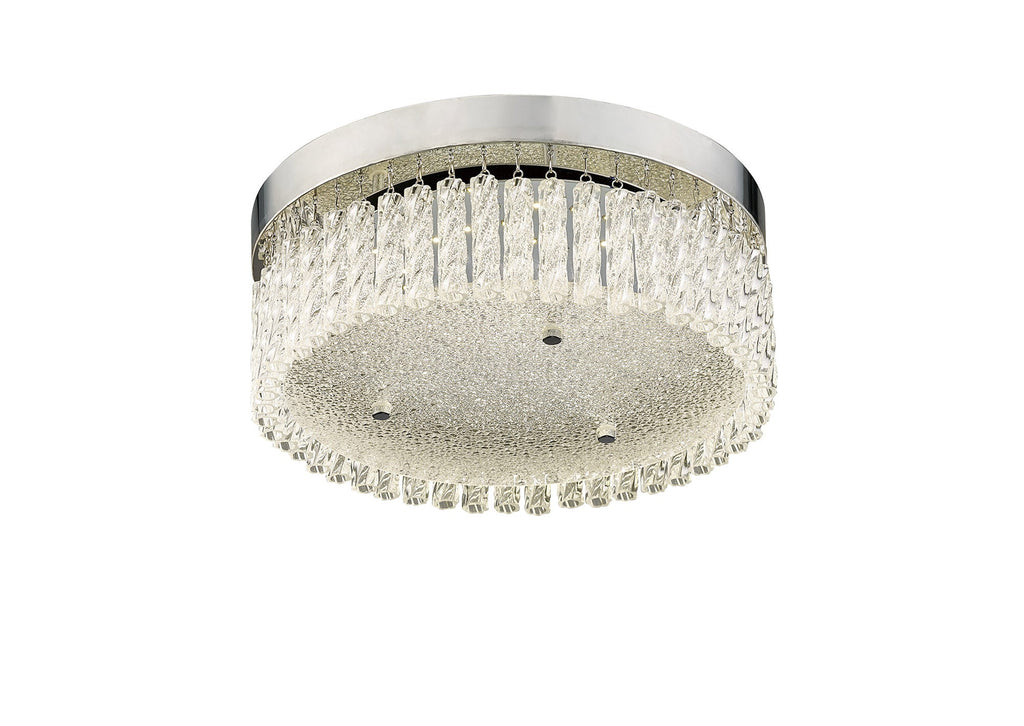 Diyas - Aiden Small Round Ceiling Light - Luminosity Designs Ltd