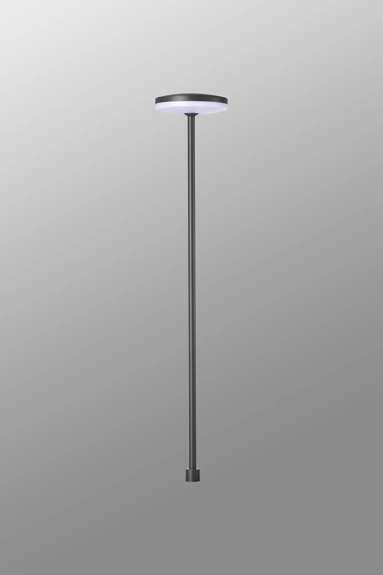 Mantra Fusion - Akita Outdoor Garden Bollard, 12W LED, 3000K, 880lm, IP54, Sand Black (Mantra 8480) - Luminosity Designs Ltd