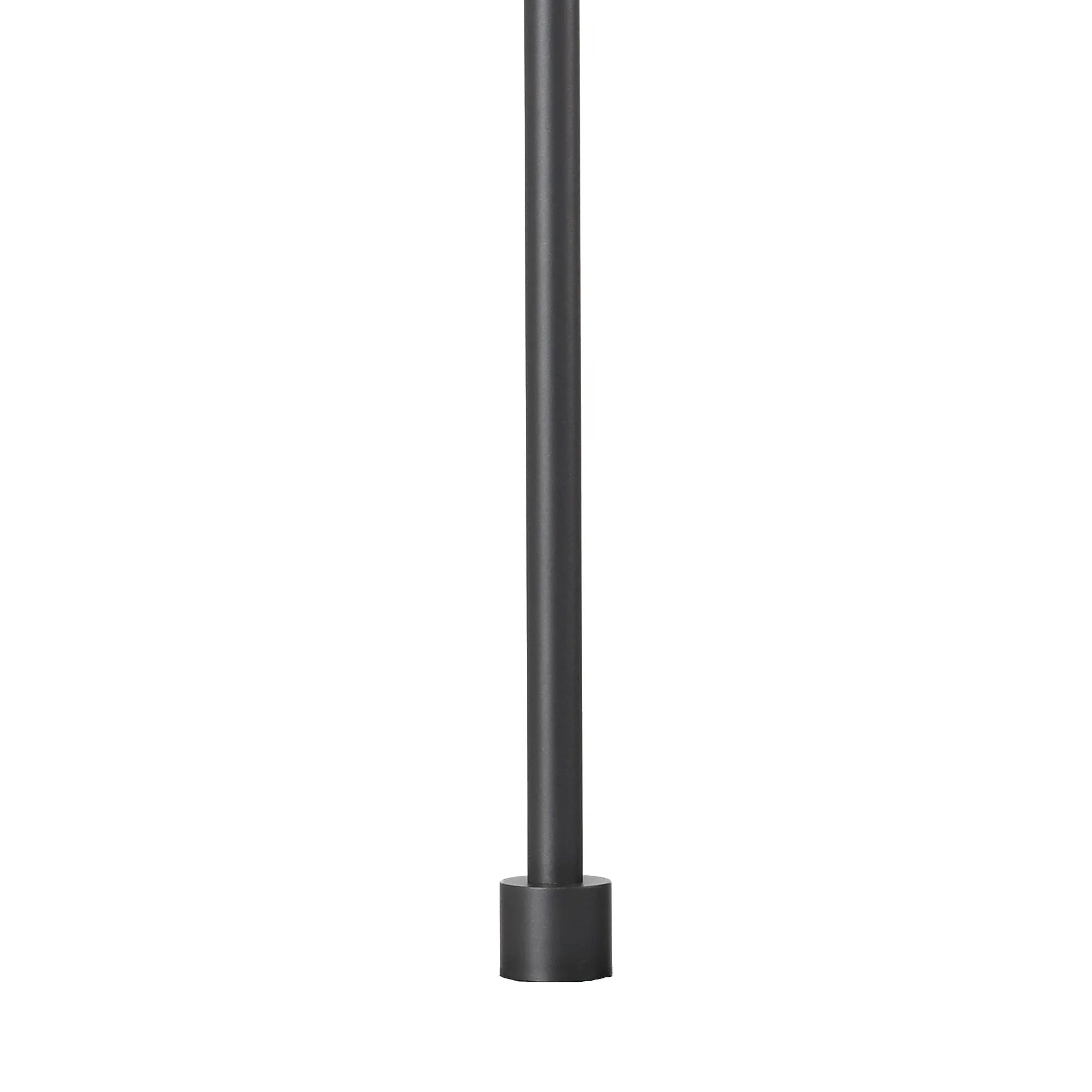 Akita Outdoor Garden Bollard, 12W LED, 3000K, 880lm, IP54, Sand Black (Mantra 8480)