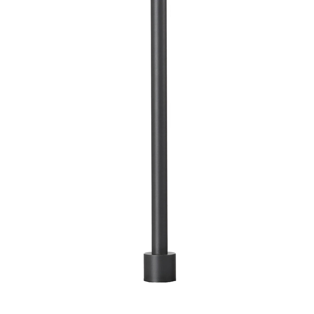 Akita Outdoor Garden Bollard, 12W LED, 3000K, 880lm, IP54, Sand Black (Mantra 8480)