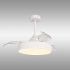 Mantra - Alaska 45W LED Dimmable Ceiling Light With Built - In 25W DC Fan, 2700 - 5000K Remote & APP Control, 2500lm - Luminosity Designs Ltd