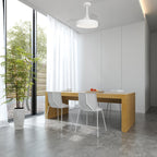 Mantra - Alaska 45W LED Dimmable Ceiling Light With Built - In 25W DC Fan, 2700 - 5000K Remote & APP Control, 2500lm - Luminosity Designs Ltd