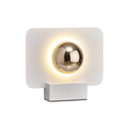 Mantra - Alba Modern Art Style 25cm Table Lamp, 8W LED, 3000K, 640lm, (Mantra 8416) - Luminosity Designs Ltd