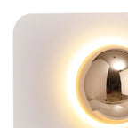 Mantra - Alba Modern Art Style 25cm Table Lamp, 8W LED, 3000K, 640lm, (Mantra 8416) - Luminosity Designs Ltd