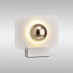 Mantra - Alba Modern Art Style 25cm Table Lamp, 8W LED, 3000K, 640lm, (Mantra 8416) - Luminosity Designs Ltd