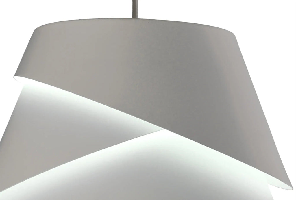 Mantra - Alboran Aluminium and Iron Light Pendant. 1x E27 (Mantra m5862) - Luminosity Designs Ltd