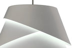 Mantra - Alboran Aluminium and Iron Light Pendant. 1x E27 (Mantra m5862) - Luminosity Designs Ltd