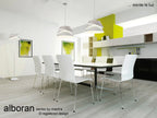 Alboran Aluminium and Iron Light Pendant. 1x E27 (Mantra m5862)