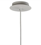 Alboran Aluminium and Iron Light Pendant. 1x E27 (Mantra m5862)