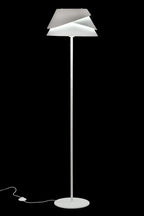 Alboran Floor Lamp 1x40W Iron with an Aluminium Shade (Mantra m5864)