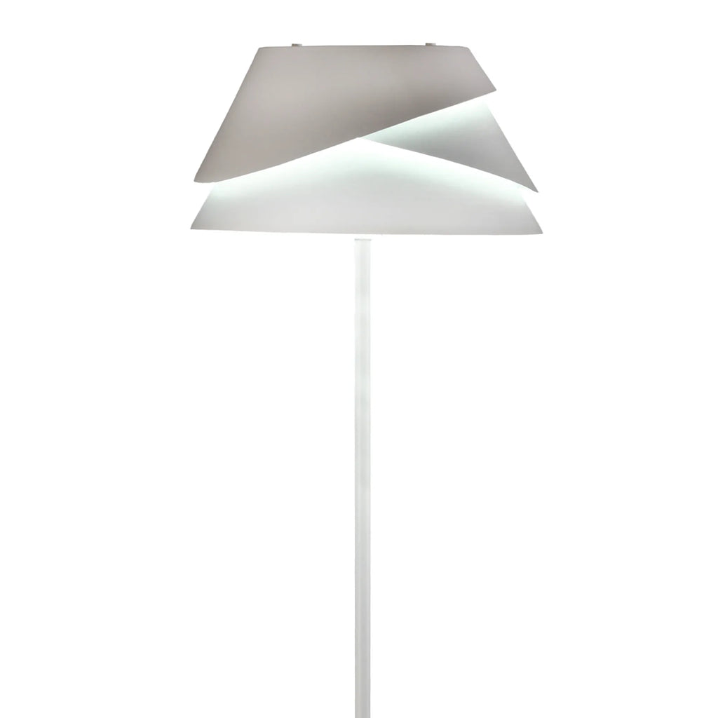 Alboran Floor Lamp 1x40W Iron with an Aluminium Shade (Mantra m5864)