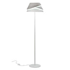 Alboran Floor Lamp 1x40W Iron with an Aluminium Shade (Mantra m5864)