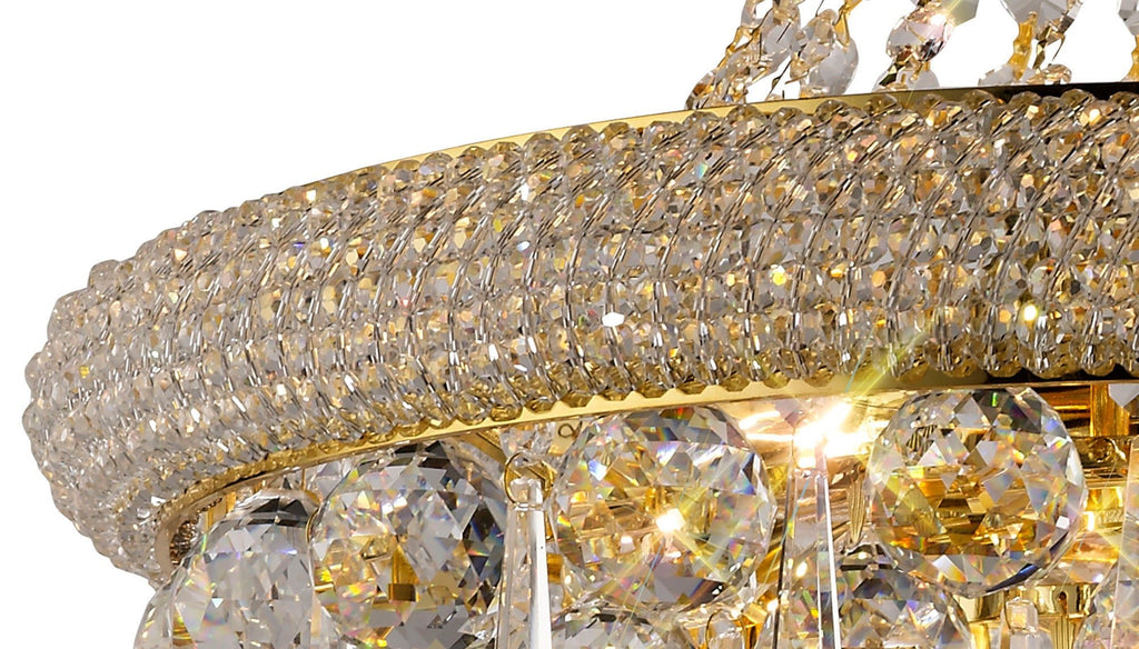 Diyas - Alexandra 13 Light Chandelier - Luminosity Designs Ltd