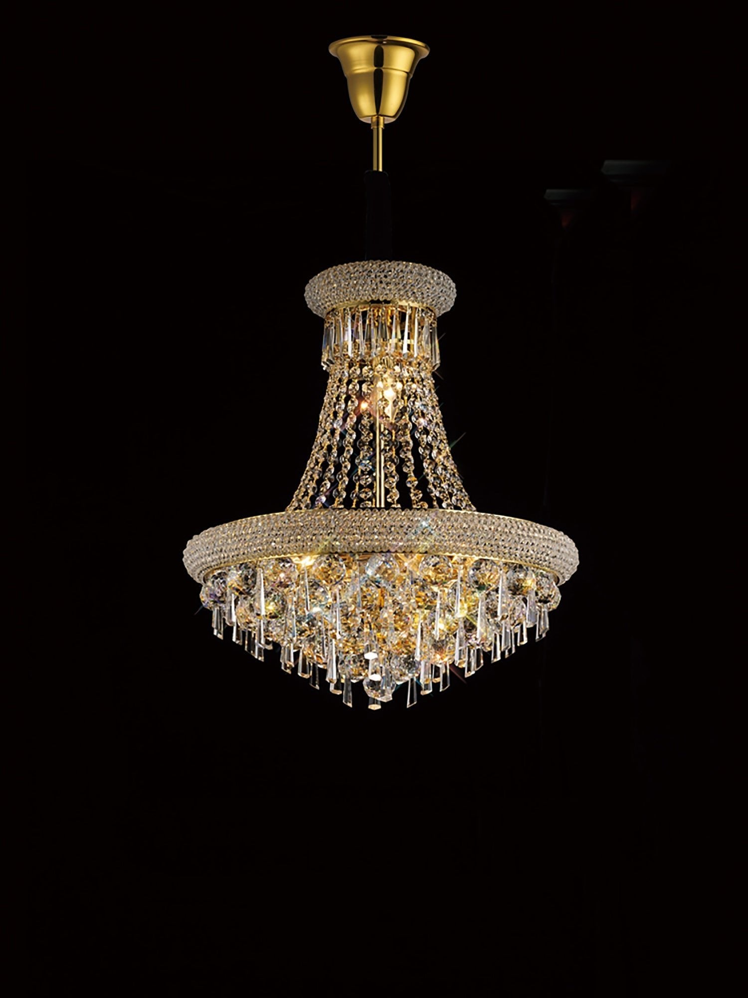 Diyas - Alexandra 13 Light Chandelier - Luminosity Designs Ltd