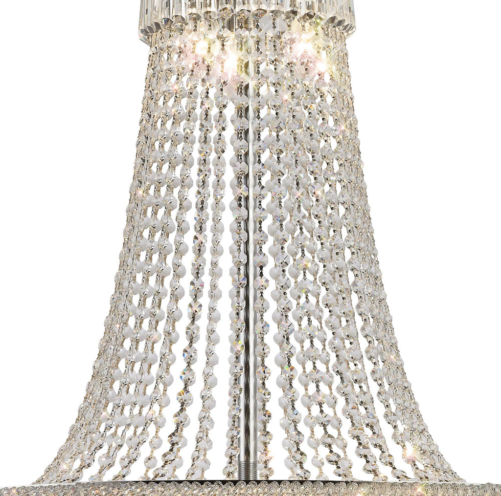 Diyas - Alexandra 18 Light Chandelier - Luminosity Designs Ltd