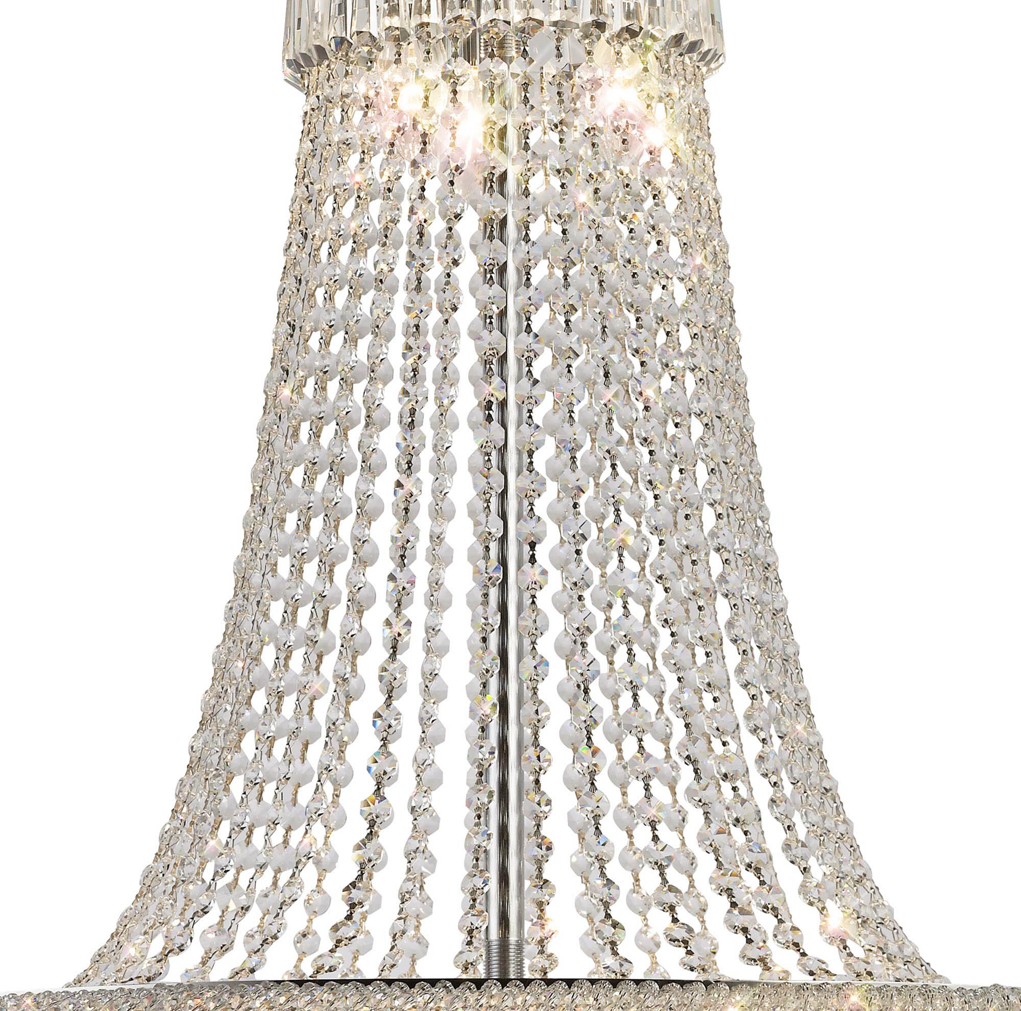 Diyas - Alexandra 18 Light Chandelier - Luminosity Designs Ltd