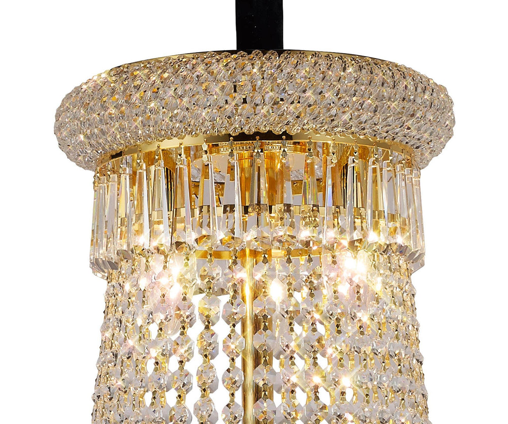 Diyas - Alexandra 18 Light Chandelier - Luminosity Designs Ltd