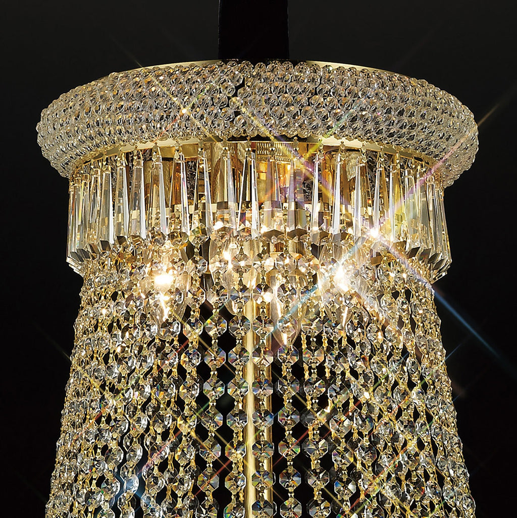 Diyas - Alexandra 18 Light Chandelier - Luminosity Designs Ltd