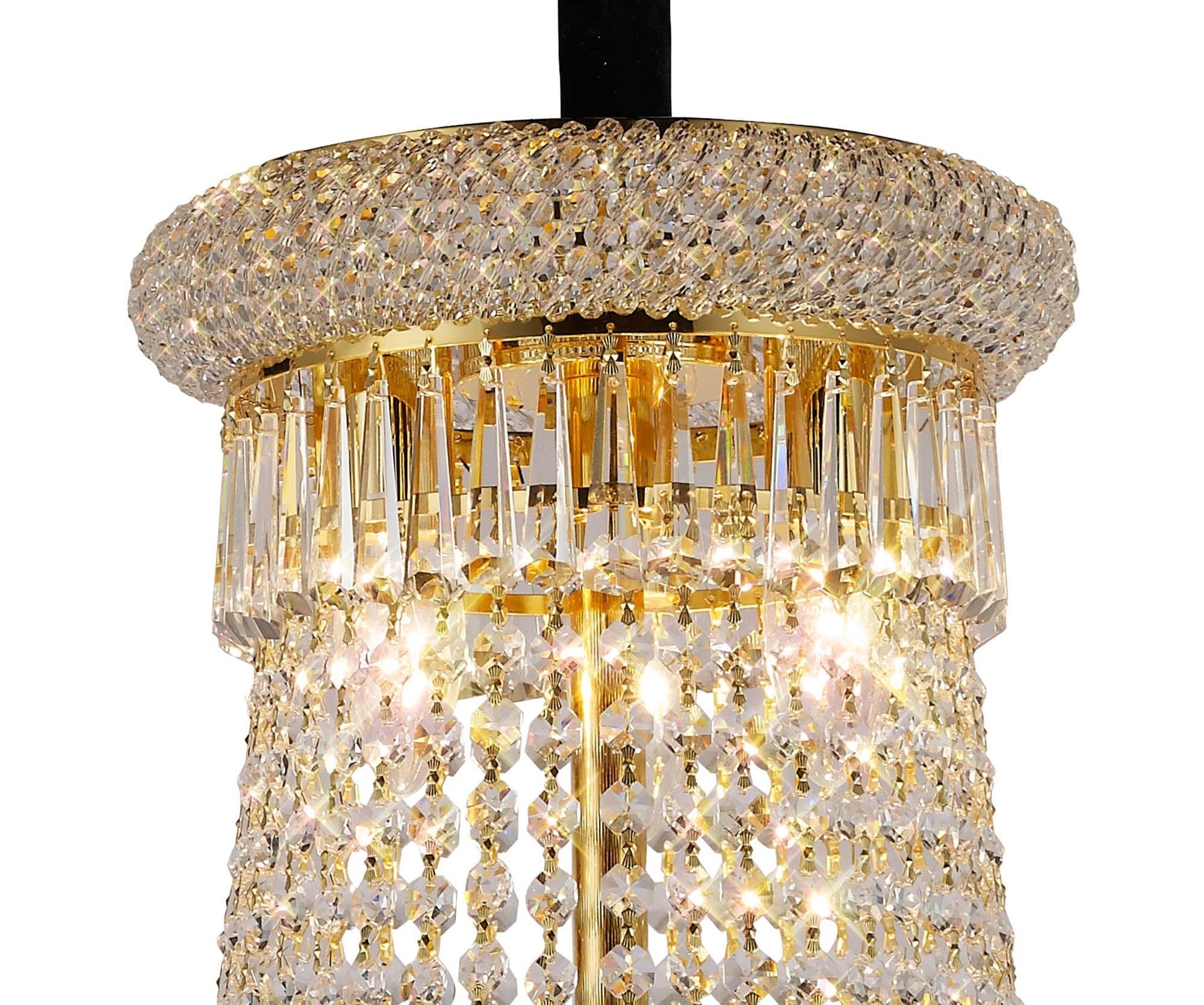 Diyas - Alexandra 20 Light Chandelier - Luminosity Designs Ltd
