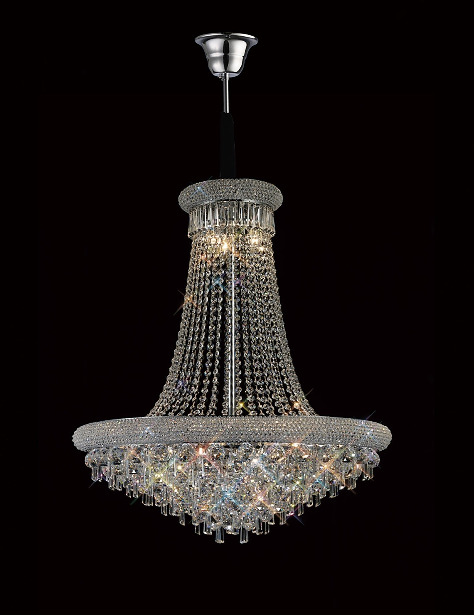 Diyas - Alexandra 20 Light Chandelier - Luminosity Designs Ltd