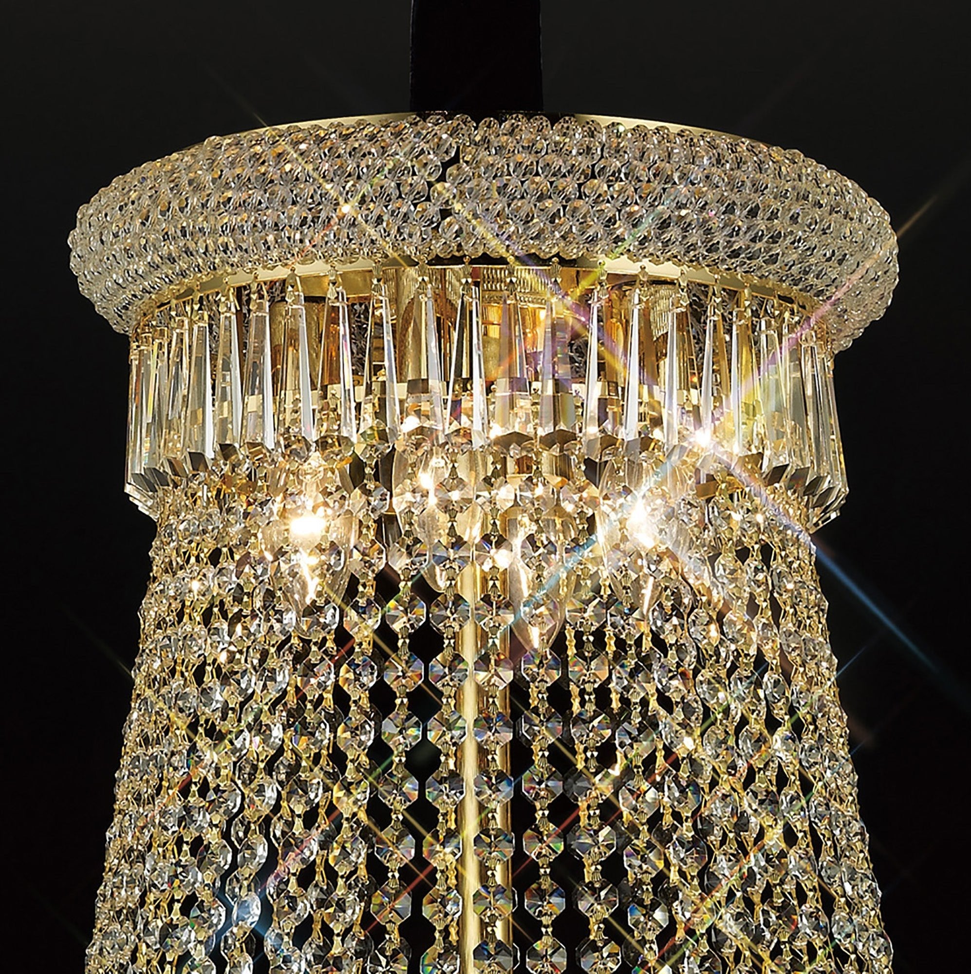 Diyas - Alexandra 20 Light Chandelier - Luminosity Designs Ltd