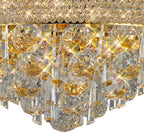 Diyas - Alexandra 7 Light Flush - Luminosity Designs Ltd