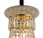 Diyas - Alexandra 9 Light Chandelier - Luminosity Designs Ltd