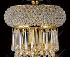 Diyas - Alexandra Chandelier Table Lamp - Luminosity Designs Ltd